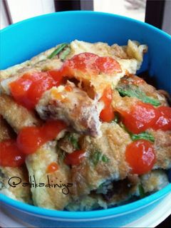 Foto resep Spicy Chicken Omelette 😘