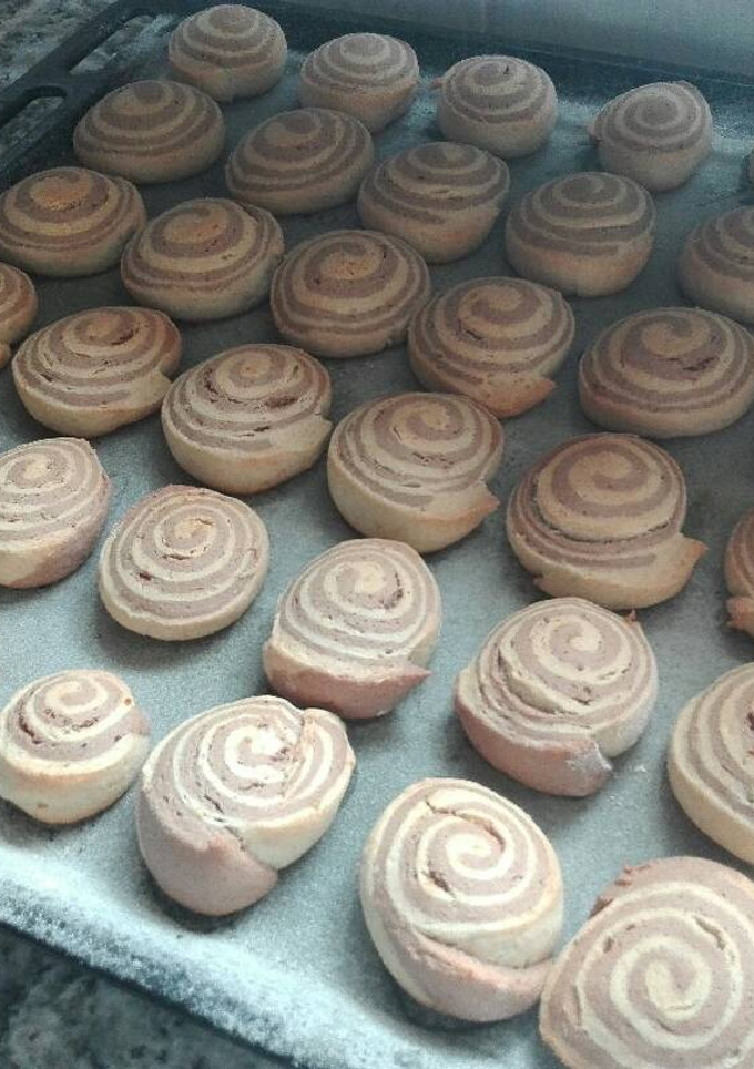 Una foto de Galletas Espiral