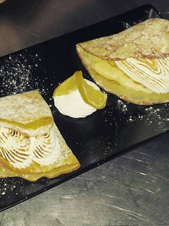 Una foto de Crepes dulces