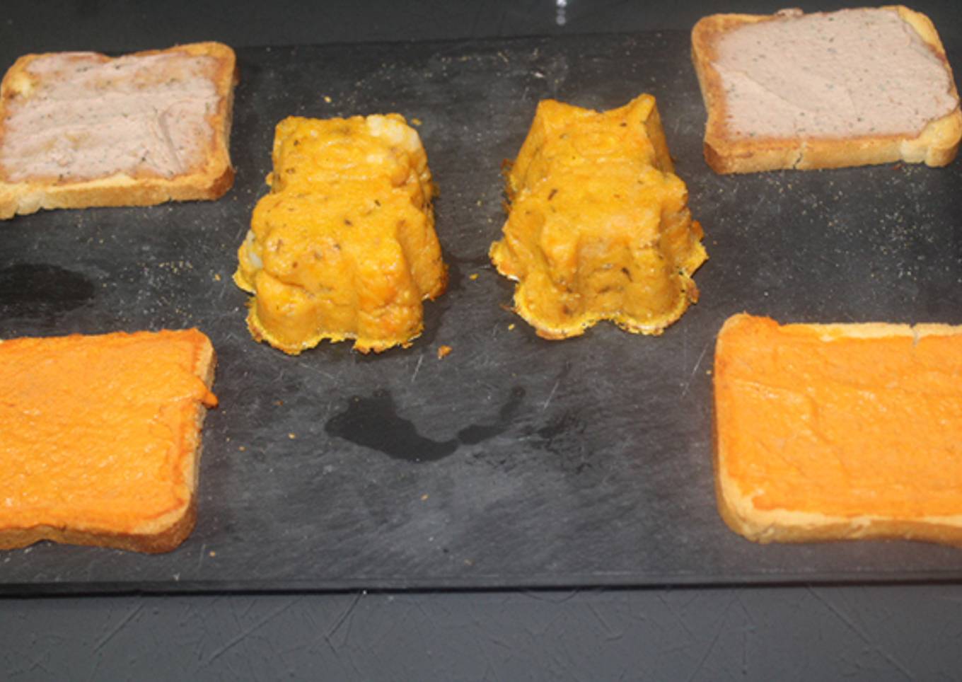 Ositos de calabaza y queso