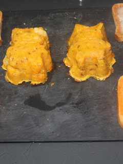 Una foto de Ositos de calabaza y queso