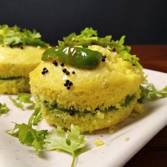 Sandwich Dhokla A picture of Sandwich Dhokla.