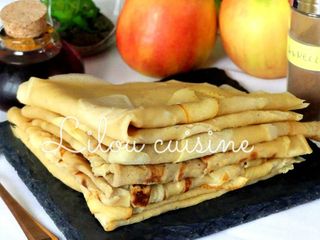 Crêpes aux pommes