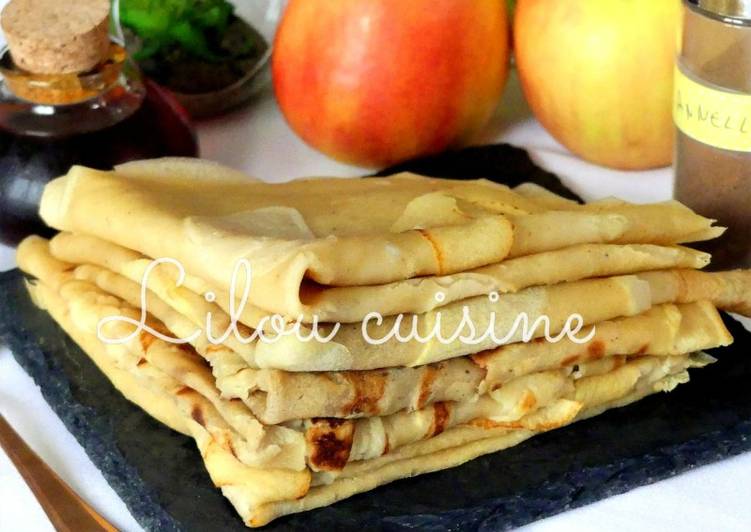 Crêpes aux pommes