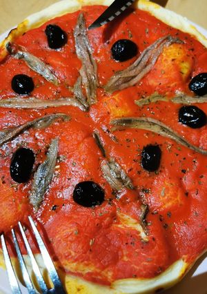 Une photo de Pâte à pizza fine et moelleuse