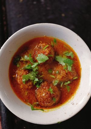 A picture of Lauki soyabean Kofte.