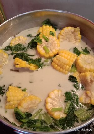 Foto resep Sayur sawi mix jagung