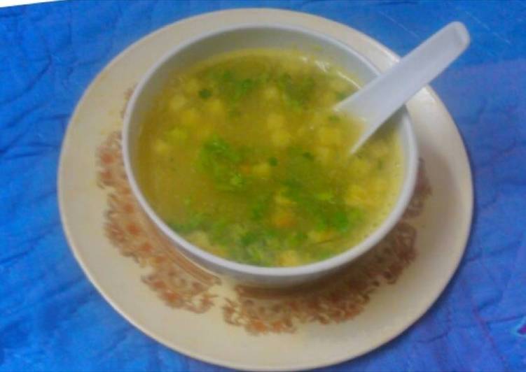 Lemon Coriander Soup