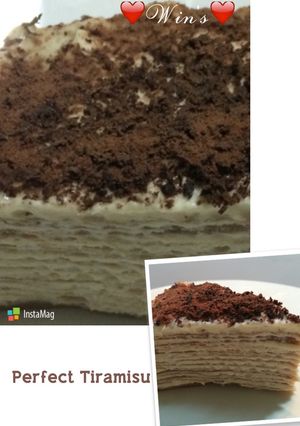Foto resep Tiramisu Crepe Cake 😋