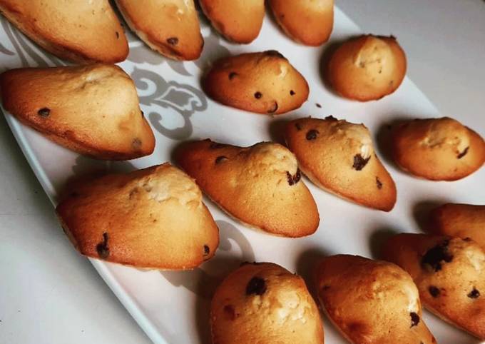 De belles madeleines avec de jolies bosses  et si on vous