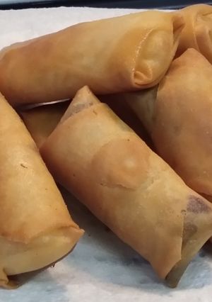 Foto resep Lumpia Pisang Coklat (Chocolate Banana Spring Rolls)