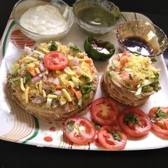 Multilayerd roti chhat A picture of Multilayerd roti chhat.