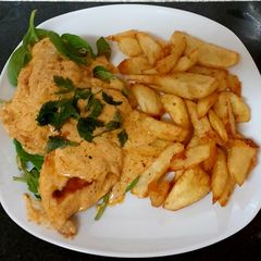 A picture of Chicken Lazone 🤩#Mainmeal.