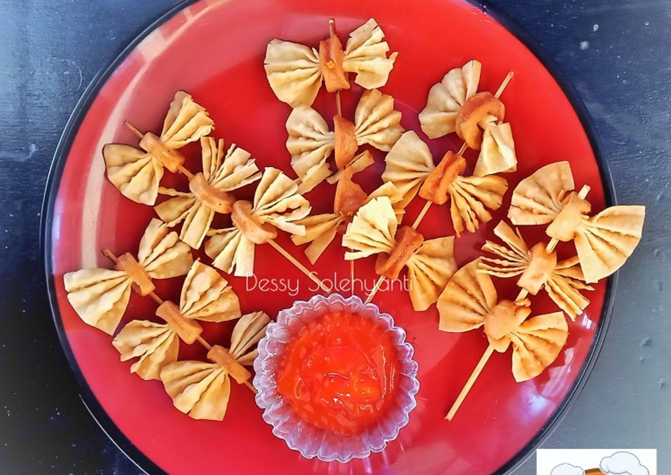 Sate Pangsit Sosis