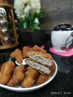 صورة لوصفة ناجتس الدجاج🍗