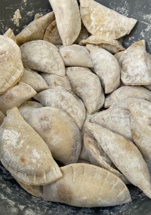 Frozen meat pie ainihin hoton girkin
