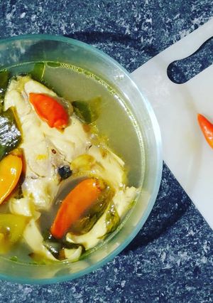Foto resep Soup ikan kue seger