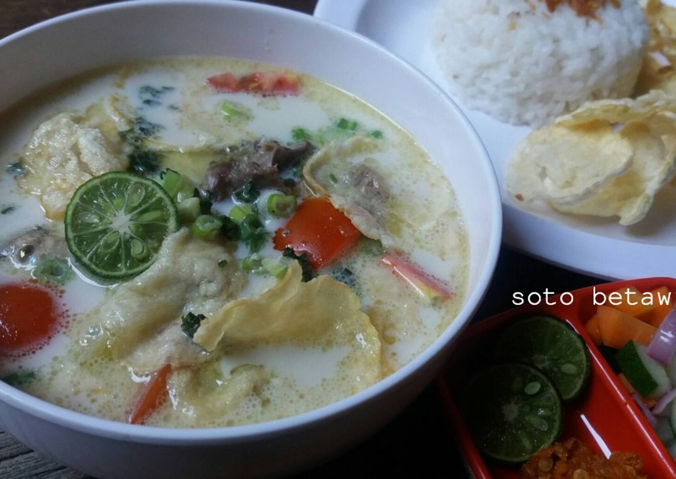 Soto Betawi, maknyuuss !