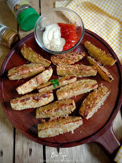 Foto resep Baked Potato Wedges (menu diet)