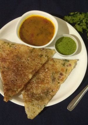 A picture of Rava dosa.