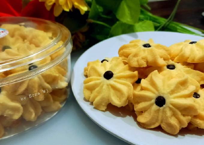 Resep Semprit Susu Bahan Oleh Cikgu Er Cookpad