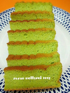 Foto resep Pandan sponge cake