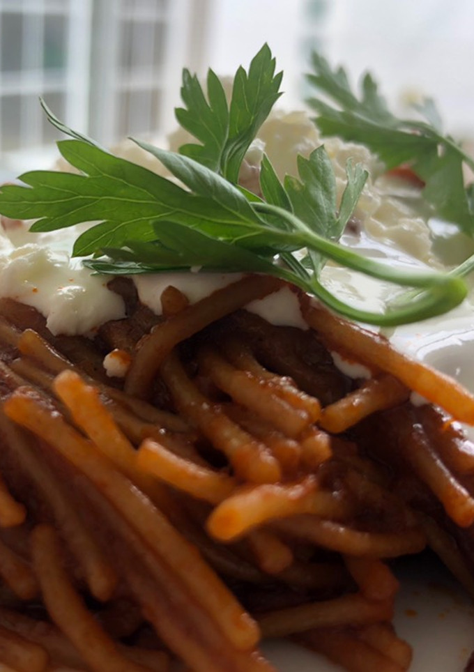 Una foto de Fideos secos