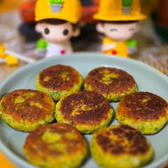 A picture of Spring Onion Chickpea Kebabs.