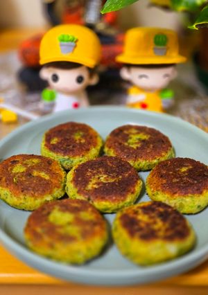 A picture of Spring Onion Chickpea Kebabs.