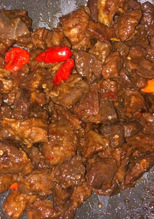 Foto resep Sate Sapi Goreng