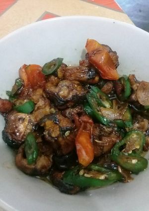 Foto resep Tumis belut cabe hijau