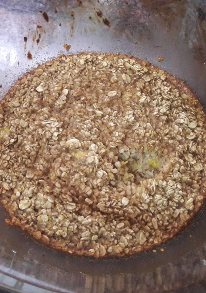 Una foto de 📚Avena horneada, desayuno de Hobbiton sin gluten vegano