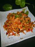 Egg, Tomato, and Onion Bhurji