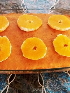 عکسی از دستور 🍊کیک پرتقالی🍊