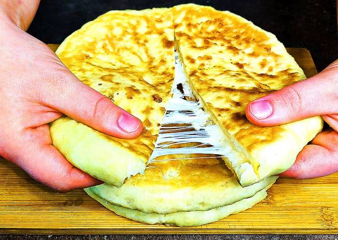 Хачапури Быстро На Сковороде Фото Рецепт