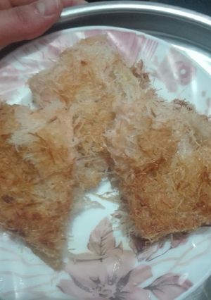 صورة لوصفة كنافه بالمهلبيه