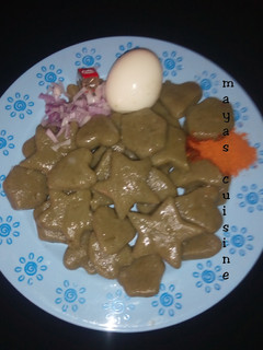 A picture of Beans dumplings(Dan wake).