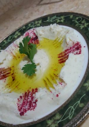 صورة لوصفة حمص البطاطا