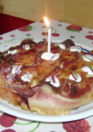 Hústorta recept fotója