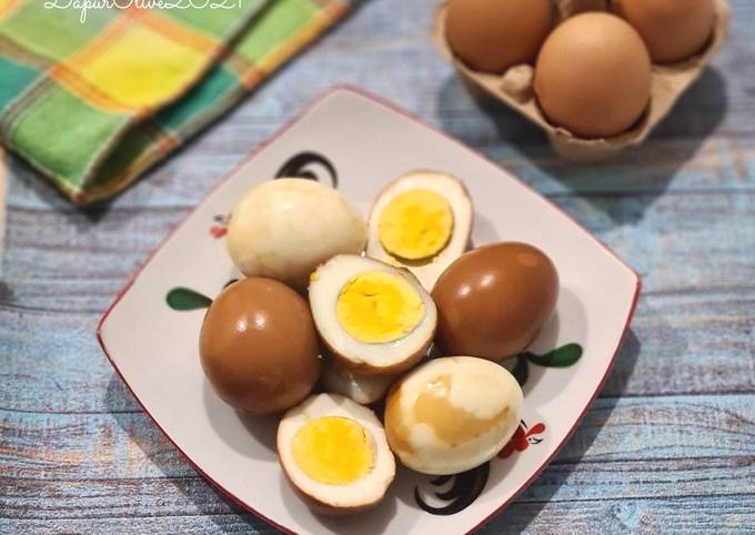 Resep bikin Telur Pindang Teh untuk Idul Fitri yang spesial