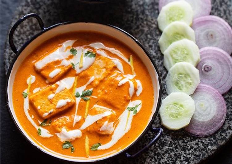 Easiest Way to Make Ultimate Paneer butter masala