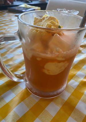 عکسی از دستور آب هویج بستنی