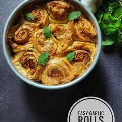 पिज़्ज़ा गार्लिक रोल्स(Pizza Garlic Rolls recipe in hindi)-レシピのメイン写真