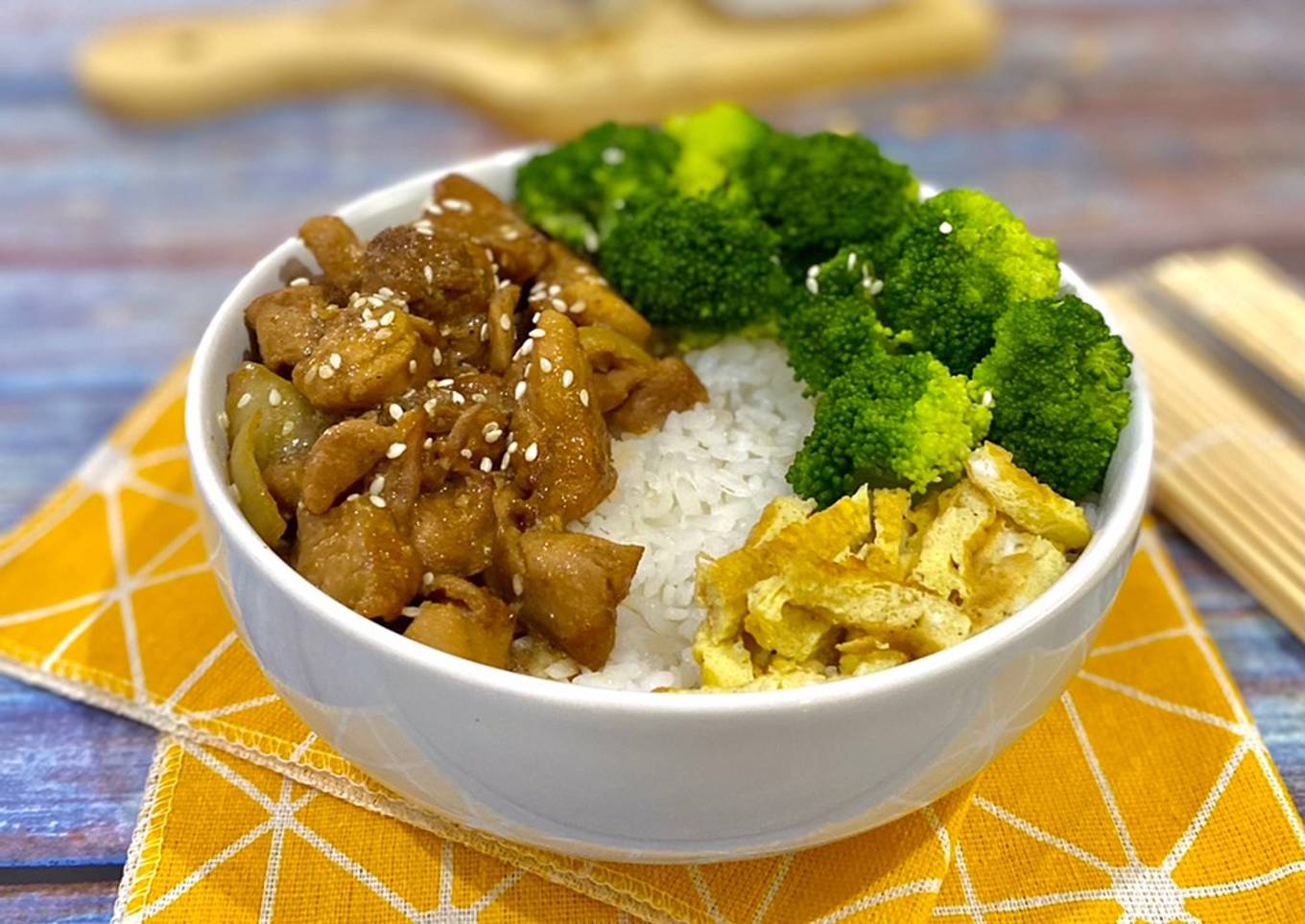 Chicken Teriyaki with Broccoli