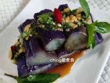 夏日小菜同樂會-涼拌塔香醬蒜茄子