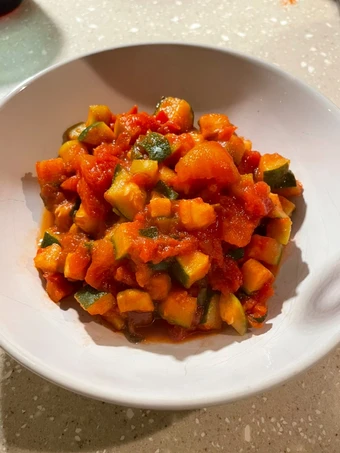 Easy Steps to Make Recipes Quick Spicy Ratatouille 🌶 the Can Spoil the Tongue Tasty.