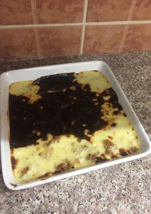 صورة لوصفة مكرونة بالبشاميل