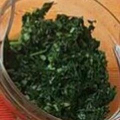 A picture of Sautéed kales.