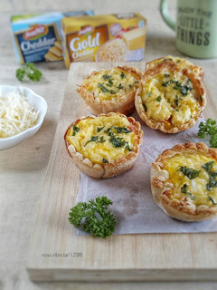 Foto resep Cheesy Toast Cups