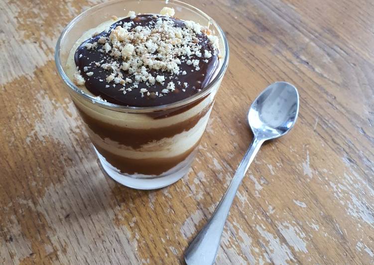 Comment Servir Tiramisu caramel au beurre salé